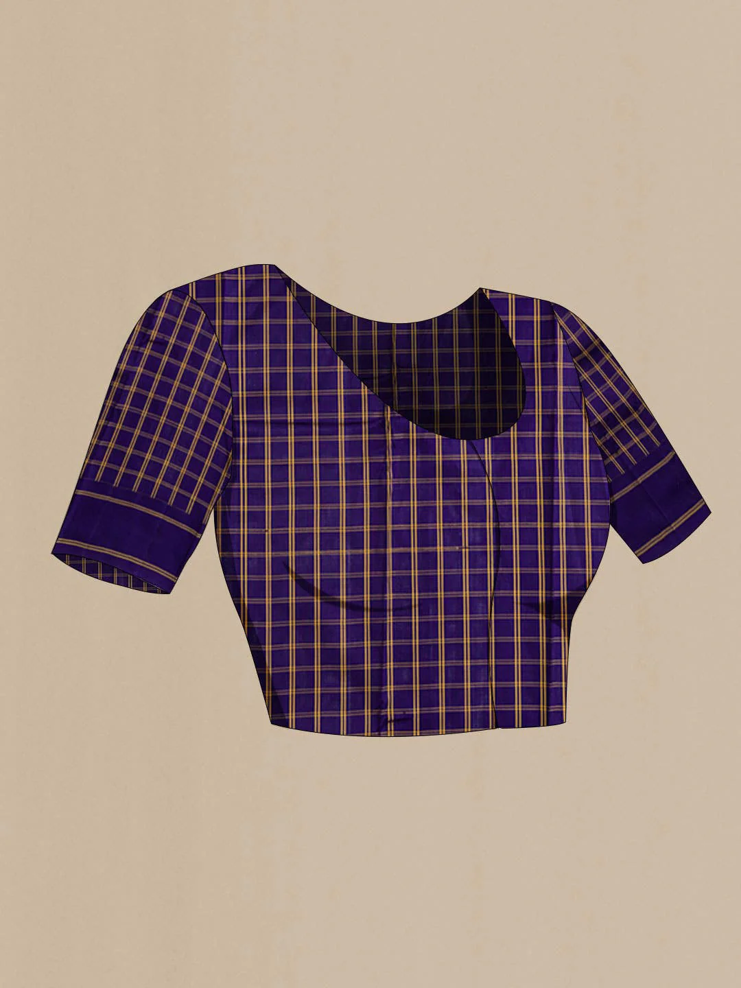 Blue Kanjivaram Silk Saree - Image 6