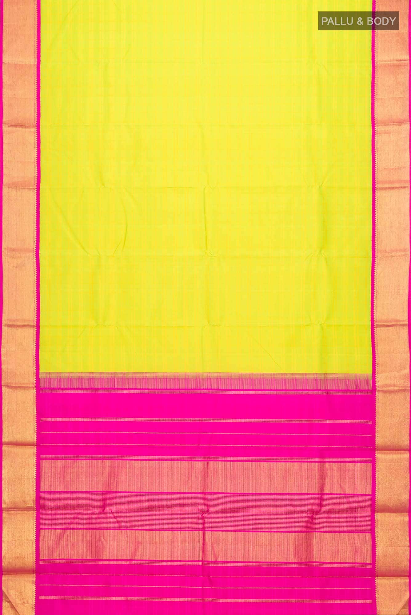 Green Kanjivaram Silk Saree - Image 4