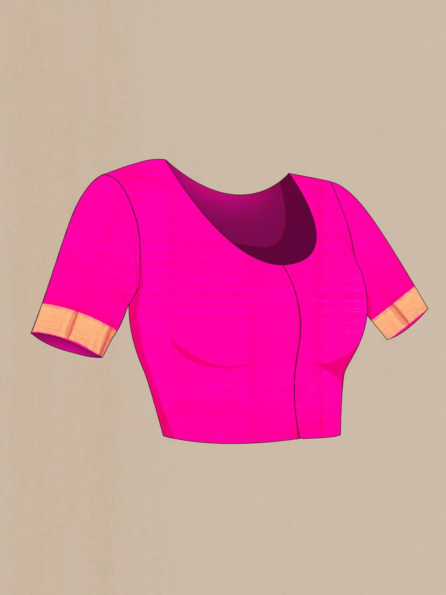 Green Kanjivaram Silk Saree - Image 6