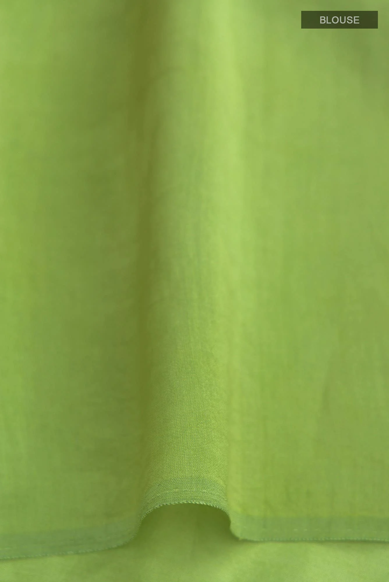 Peonia-Green Floral Design Saree from Embroidered Romance Collection By Nalli - Image 4