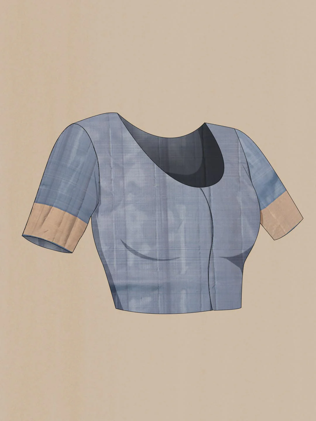 Orange Soft Silk Saree - Image 5