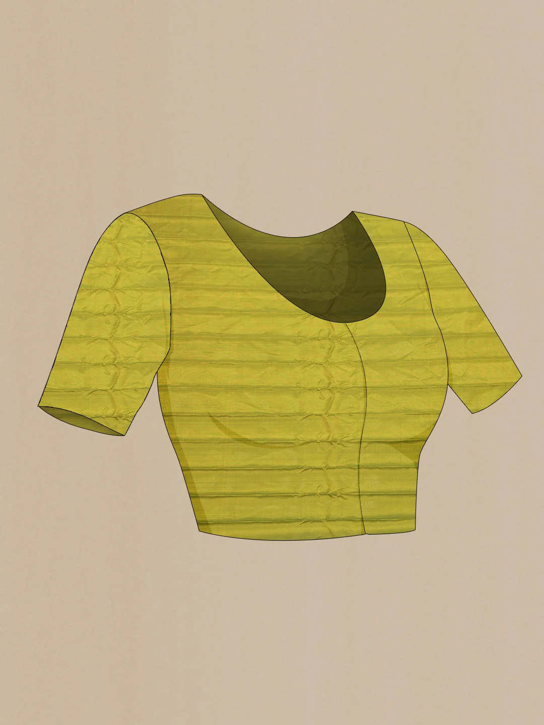 Pink Dual Tone Gadwal Silk Saree - Image 6