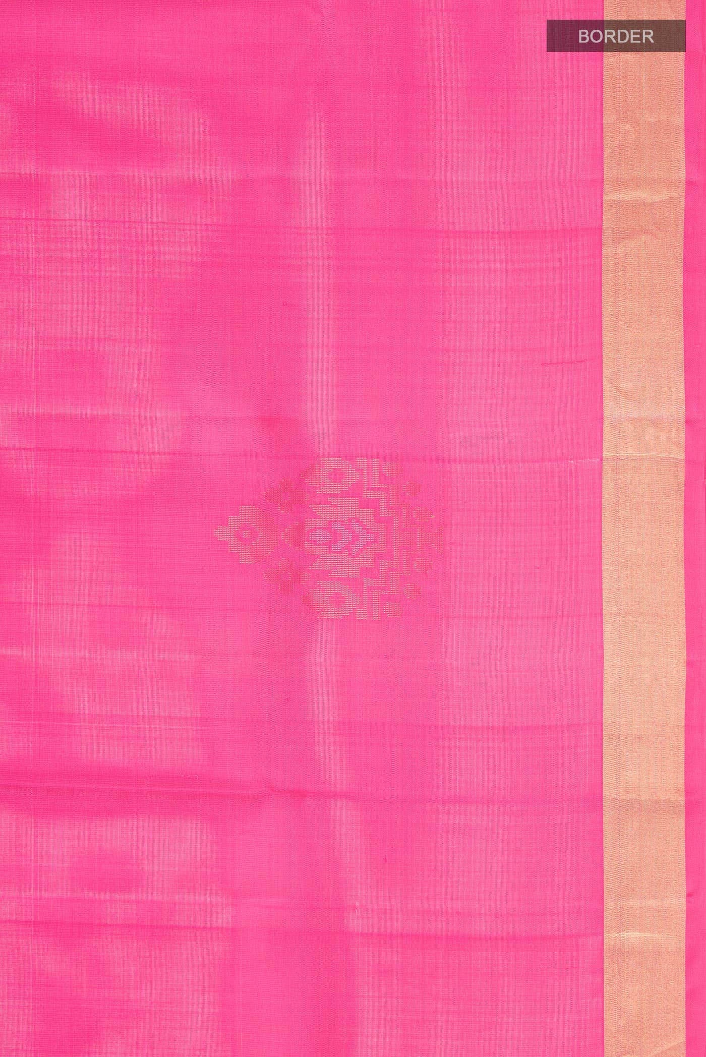 Pink Soft Silk Saree - Image 5