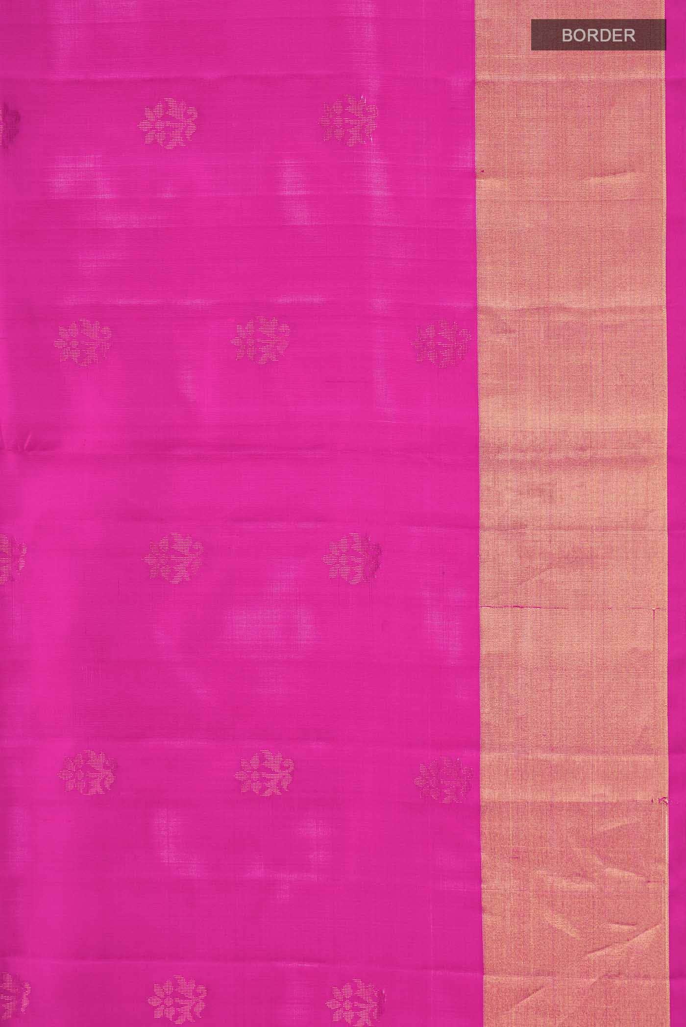Pink Soft Silk Saree - Image 4