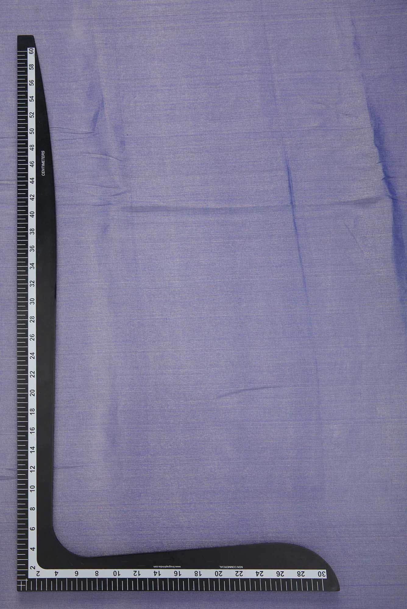 Royal Blue Georgette Dress Material - Image 5