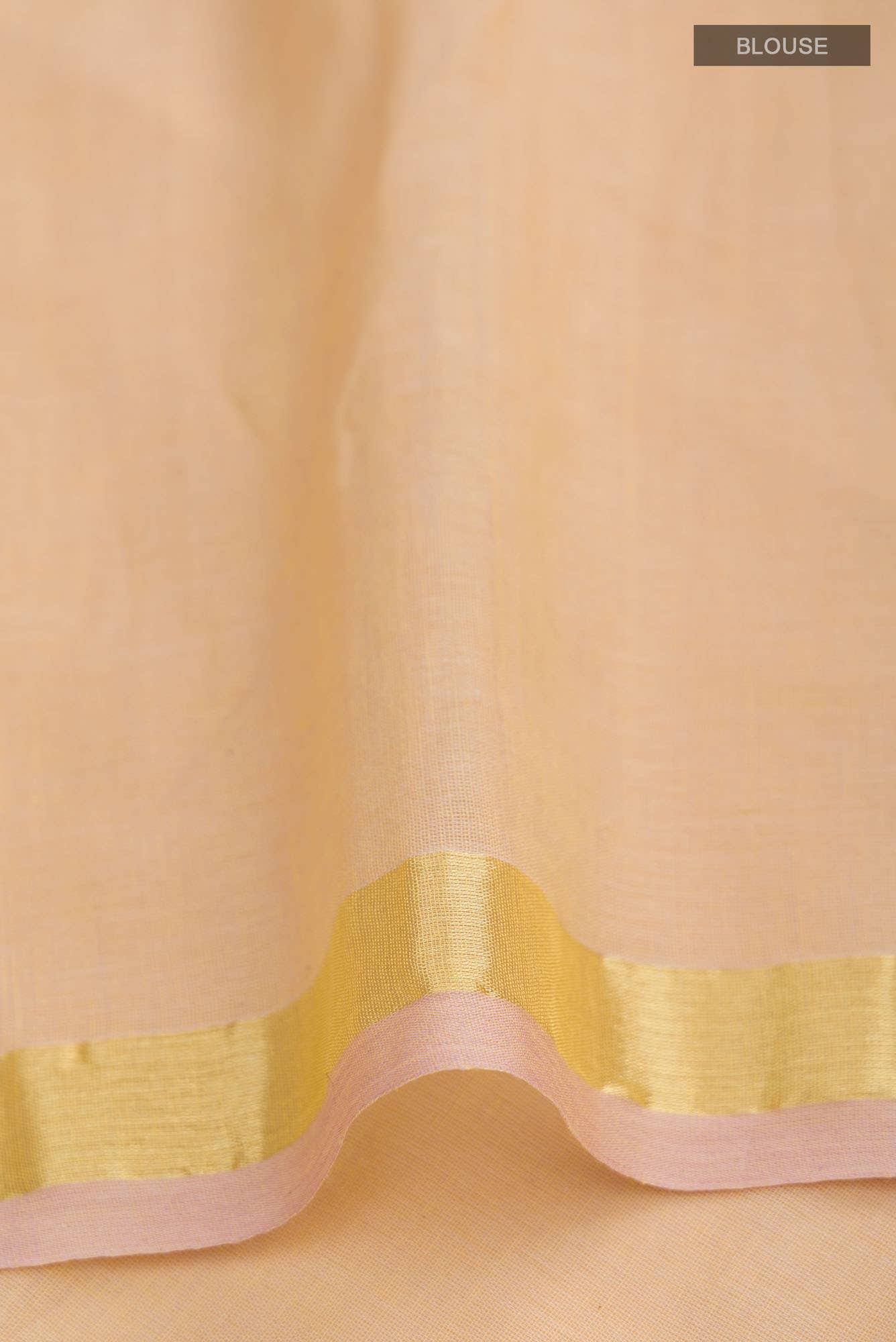 Suchitra-Sandal Bengal Cotton Saree - Image 7