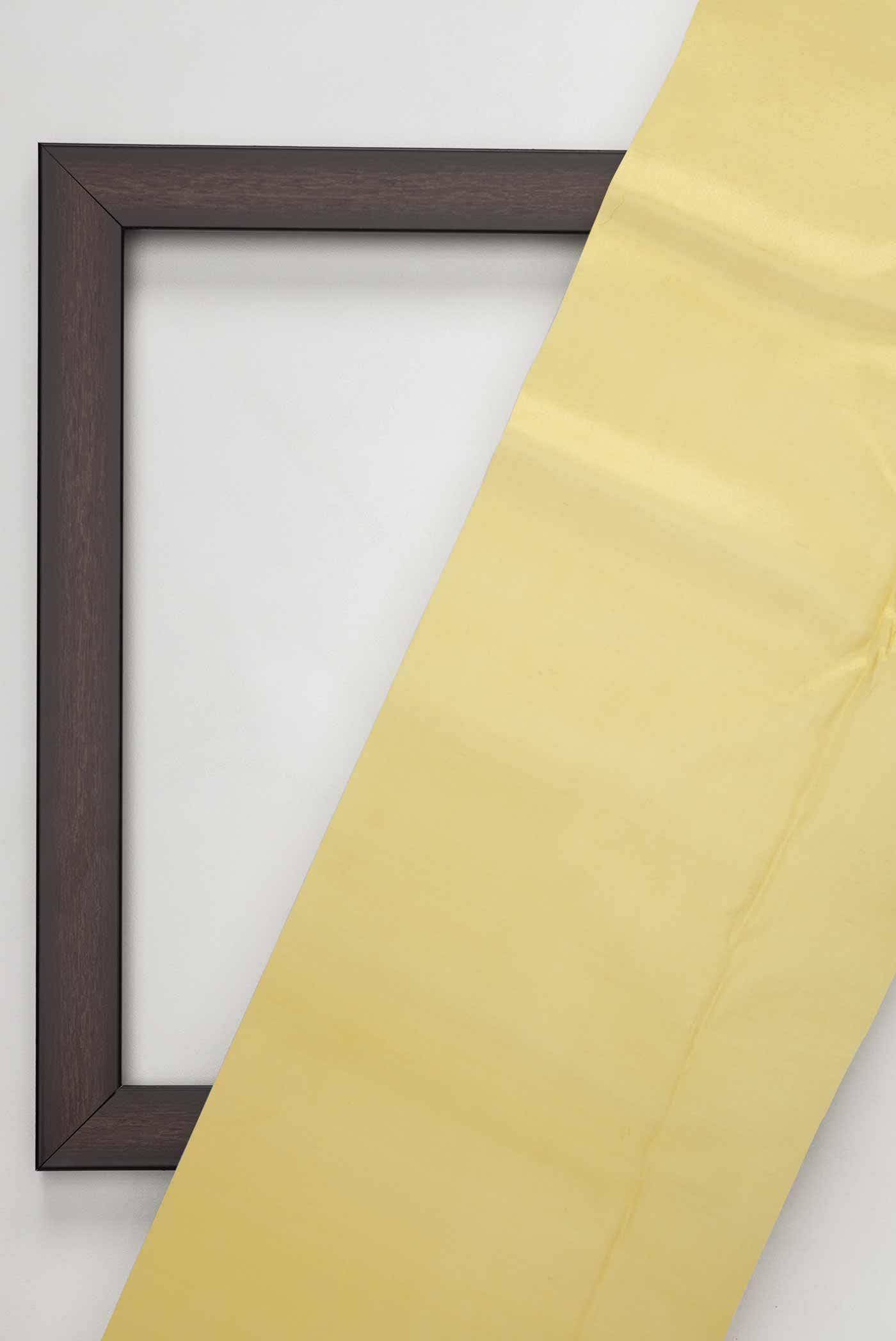 Yellow Organza Silk Dress Material - Image 4